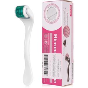 BieMian Rullo da bar 0,5 mm, per Dermaroller 0,75 mm, Microneedling Roller, Microneedling Roller, Microneedling Roller per la cura della pelle e dei capelli, viso e corpo, uomini e donne, per Derma Roller Set