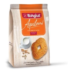 Biaglut Aquiloni Biscotti Senza Glutine con Riso e Latte - 200 g