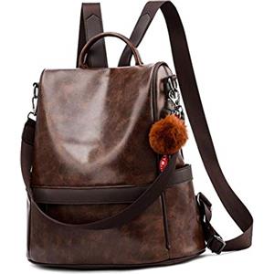 shepretty Zaino Donna antifurto Borsa Tracolla Zainetto Viaggio Daypack,0992-13