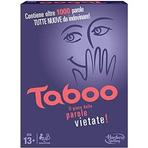 Hasbro Gaming Hasbro Taboo (Gioco in Scatola Gaming, Versione in Italiano) Per Quattro O Più Giocatori Da 13 Anni In Su