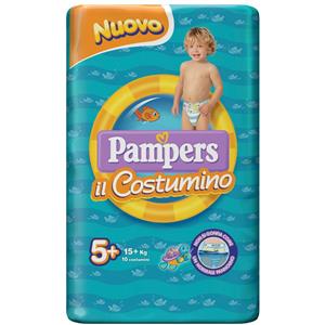 FATER SpA Pampers Costumino Taglia 5+, 10 Pezzi
