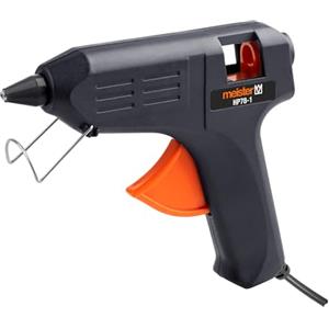 Meister Pistola per colla a caldo 20 W, HP78-1 - Tempo di riscaldamento rapido - Include stick di colla Ø 11 mm/colla a caldo per progetti fai da te e lavori fai da te/pistola per colla con