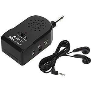 SOULONG Amplificatore Cuffie Mini per Chitarra, Mini pratica High Fidelity amplificatore altoparlante per chitarra e strumenti accessori