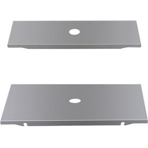 Rehoetom Tavolo pieghevole da campeggio in acciaio inox con coperchio per tavolo IGT e 0,5 unità, accessorio da esterno con facile montaggio, argento (coperchio scatola da 0,5 unità)