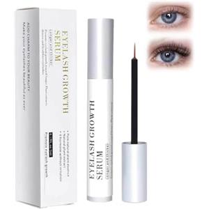 Chenduoran Siero per Ciglia 5 ML,Siero Ciglia Allungante,Crescita Rapida per Ciglia Lunghe,Volume e Rinforzo delle,Naturale, Protegge e Rinforza le per un Aspetto più Pieno e Folto