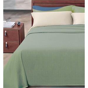 Passione per le tele COPRILETTO IN COTONE TINTA UNITA. Copriletto primavera/estate in piquet di cotone tinta unita millerighe leggero traspirante 8 colori disponibili (malva, matrimoniale)