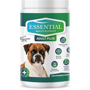 Chemi-Vit Essential Cane Adulto Plus 150g - Alimento complementare minerale per cani adulti con vitamine e supporto immunitario