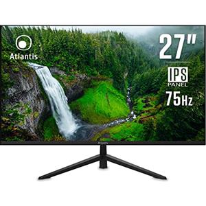 Atlantis Monitor 27'' IPS Full HD 1920x1080, 75Hz, FreeSync, HDMI e VGA