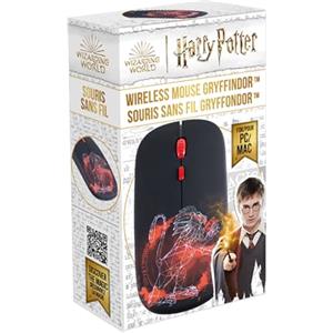 Freaks And Geeks Wizarding World - Mouse ottico wireless Harry Potter, Grifondoro