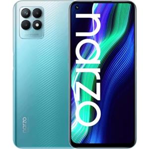 realme Narzo 50 4+128GB Smartphone, Processore Gaming Helio G96 FHD+ UltraAdaptive Refresh 120Hz Tripla camera AI 50MP Quick Charge 33W MegaBatteria 5000mAh DRE Dual Sim 1xMicroSD, Speed Blue