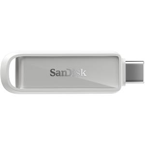 SanDisk Unità per telefono con USB Type-C 256 GB (per smartphone, tablet e computer, velocità fino a 150 MB/s, backup automatic, recupero dati) - Arctic White