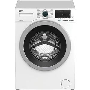 Beko - WTY91436SI-IT - Lavatrice a Vapore StreamCure, 9 Kg, 1400 giri/min, Motore ProSmart Inverter, Display Smart Touch - Bianco, 60 x 64 x h84cm