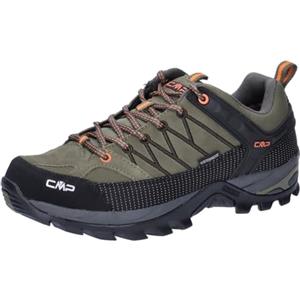 CMP Rigel Low Trekking Shoes WP, Scarpe da Trekking Uomo, Olive Flame, 39 EU