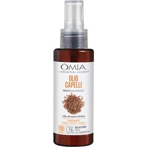 Omia Olio Capelli Eco-Biologico a base di Olio di Semi di Lino 100 ml