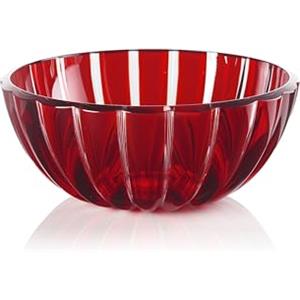 Guzzini - DOLCEVITA Contenitore L, Ciotola, Insalatiera - Rosso, Ø 25 x h10,5 cm | 3000 cc - 29690265