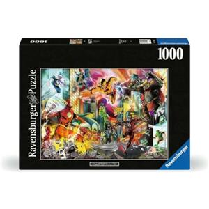Ravensburger - Puzzle 1000 Pezzi The Flash | Puzzle Per Adulti E Tutta La Famiglie | Dimensione Di 70x50 Cm | Regalo Adulti | Regali Natale