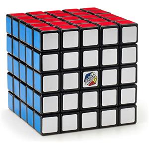 RUBIK'S, SPIN MASTER, Il Cubo di Rubik's 5X5 L'Originale, Chiamato Il Professore, Rompicapo Professionale a combinazione di colori, per Adulti, Livello di Sfida Alto, 8+