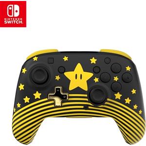 Turtle Beach Rematch Super Mario Star Controller da gaming wireless per Nintendo Switch. Funziona anche con Nintendo Switch 2 - Pulsante C non disponibile.