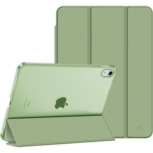 FINTIE Custodia per iPad (A16) 11ª Generazione 11" (2025) / iPad 10ª Generazione 10.9" (2022) - Sottile Leggero Opaca Semi-Trasparente Posteriore Cover Case con Auto Sveglia/Sonno, Salvia Verde