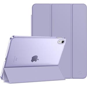 FINTIE Custodia per iPad (A16) 11ª Generazione 11" (2025) / iPad 10ª Generazione 10.9" (2022) - Sottile Leggero Opaca Semi-Trasparente Posteriore Cover Case con Auto Sveglia/Sonno, Lilla Viola