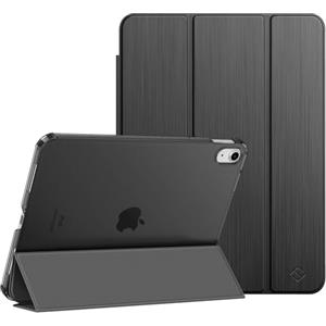 FINTIE Custodia per iPad (A16) 11ª Generazione 11" (2025) / iPad 10ª Generazione 10.9" (2022) - Sottile Leggero Opaca Semi-Trasparente Posteriore Cover Case con Auto Sveglia/Sonno, (Grigio scuro)