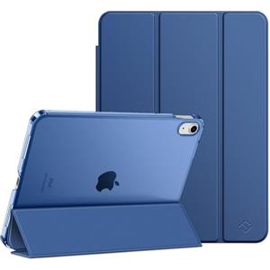 FINTIE Custodia per iPad (A16) 11ª Generazione 11" (2025) / iPad 10ª Generazione 10.9" (2022) - Sottile Leggero Opaca Semi-Trasparente Posteriore Cover Case con Auto Sveglia/Sonno, Navy