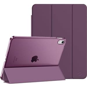 FINTIE Custodia per iPad (A16) 11ª Generazione 11" (2025) / iPad 10ª Generazione 10.9" (2022) - Sottile Leggero Opaca Semi-Trasparente Posteriore Cover Case con Auto Sveglia/Sonno, Viola