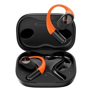 beyerdynamic AMIRON 200 Auricolari True Wireless aperti, Open-Ear Cuffie sportive con ganci auricolari ergonomici, Bluetooth 5.3, durata della batteria di 36 ore in modalità SPORT