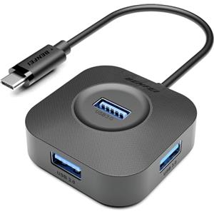 BENFEI Hub USB C, 4 porte USB 3.0 Hub con trasferimento dati da 5 Gbps, splitter USB C per MacBook di tipo C, Mac Pro, iMac, Surface, XPS, Flash Drive, HDD mobile