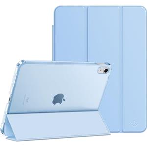 FINTIE Custodia per iPad (A16) 11ª Generazione 11" (2025) / iPad 10ª Generazione 10.9" (2022) - Sottile Leggero Opaca Semi-Trasparente Posteriore Cover Case con Auto Sveglia/Sonno, Cielo Blu