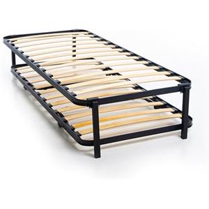 DOLCI SOGNI Rete Letto Singolo Estraibile Bambini, Struttura 80x190, Secondo Letto a Scomparsa, 100% Made In Italy