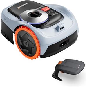 NAVIMOW Segway Navimow i205 AWD Robot Tagliaerba Senza Filo Perimetrale - Kit con Garage S, Trazione Integrale per Pendii del 45%, EFLS NRTK + Visione, Non è Necessaria un'antenna RTK (Spedito separatamente)