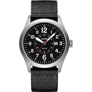 LN LENQIN Orologio Uomo Orologi Militari Analogici Al Quarzo Per Uomo Orologi da Polso Impermeabili Con Data Orologio Sportivo Tattico Militare Cinturino in Nylon