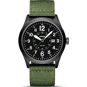 LN LENQIN Orologio Uomo Orologi Militari Analogici Al Quarzo Per Uomo Orologi da Polso Impermeabili Con Data Orologio Sportivo Tattico Militare Cinturino in Nylon