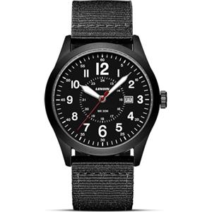 LN LENQIN Orologio Uomo Orologi Militari Analogici Al Quarzo Per Uomo Orologi da Polso Impermeabili Con Data Orologio Sportivo Tattico Militare Cinturino in Nylon