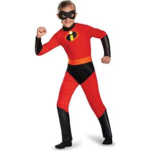 Disguise Disney Costume Flash Classico Bambino, Vestito Gli Incredibili Bambini Taglia S