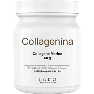 Labo Collagenina - Integratore Alimentare in Polvere di Collagene Marino 240 g - Senza Glutine e Lattosio