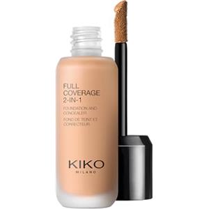 KIKO Milano Full Coverage 2-in-1 Foundation & Concealer 20 - N 95, Fondotinta E Correttore 2 In 1, Elevata Coprenza