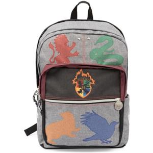Giochi Preziosi Harry Potter - Zaino, 3 Scomparti E Tasche Interne,Tasche Porta Borraccia, Schienale E Spallacci Imbottiti, Lt 24, Dim 32x44x19,Scuola Elementare E Medie