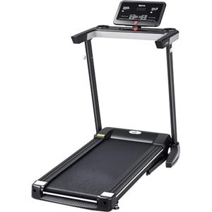 HOMCOM Tapis Roulant Elettrico Pieghevole 1-12km/h, Tapis Roulant Salvaspazio con 12 Programmi Preimpostati, Display LCD e Supporto per Tablet, per Camminata e Corsa, Compatto per Casa e Ufficio, Nero