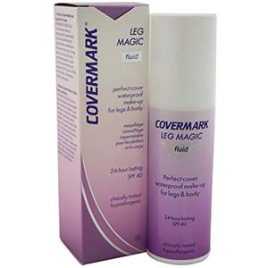 Covermark Correttore Corpo Leg Magic Fluid, Make Up Correttivo Ipoallergenico e Non Comedogenico, SPF 40, Per Tutti i Tipi di Pelle, Formula Waterproof Idratante, Colore 59, Formato 75 ml