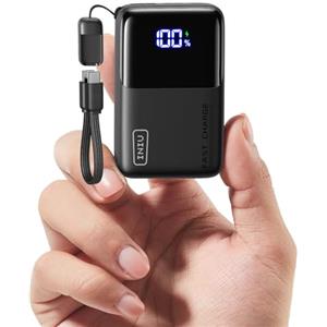 INIU Mini Power Bank, 45W 10000mAh Ricarica Rapida Powerbank, PD3.0 QC4.0 USB C Input & Output Caricatore Portatile per iPhone 17 16 15 14 13 Pro Max, Samsung S22, Xiaomi, iPad Pro ecc.