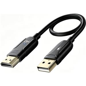 LXJADAP HDMI Wireless Trasmettitore,Cavo HDMI Senza Fili Con Miracast,Plug & Play | Trasmissione hdmi wireless di video e audio 1080P tra iPhone,iPad,Android,PC,TV,Monitor,Tablet,Computer e proiettore,1080P