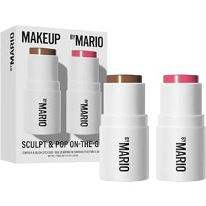 BY MARIO MAKEUP BY MARIO Sculpt & Pop On the Go - Duo Mini Contour e Blush | 2 x 4 grammi | by Bella | Mini Dark/Raspberry 4 g (confezione da 1)