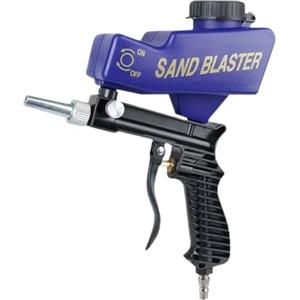 Generic Sabbiatrice - Levigatrice elettrica portatile | Rimozione della ruggine per sabbiatura portatile, strumento per la lucidatura della vernice per il restauro della vernice, attrezzatura manuale