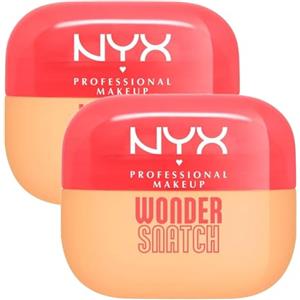 NYX Professional Makeup Cipria in Polvere Wonder Snatch 05 Banana Brat Libera Fissante e Traslucida a Lunga Tenuta Texture Vellutata Formula Vegana Arricchita con Peptidi e Tè Verde - 2 Ciprie