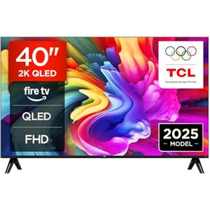 TCL 40SF560 - 40-inch QLED Direct Smart Full HD LED TV with Fire TV and HDR, Metallic Design, Frameless