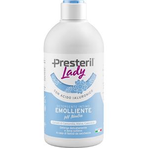 Corman SpA Lady Presteril Detergente Intimo Emolliente pH Neutro 500ml con Estratti di Camomilla, Malva e Calendula