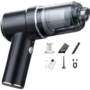 XEUXKER Aspirabriciole Senza Fili Potente, 3 In 1 Aspirapolvere Portatile Estraibile Per Auto Con Funzione Aspirapolvere e Soffiante, Adatto Per La Pulizia Di Automobili, Case, Uffici