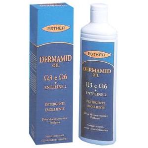 Krymi Dermamid Oil Olio da Bagno 250ml - Emolliente per pelli sensibili, privo di conservanti e profumi
